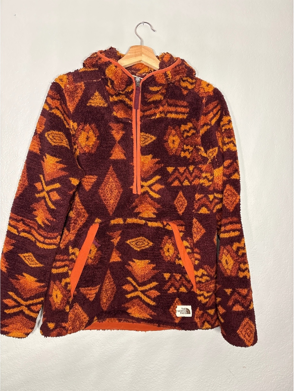 North Face campshire 2.0 pullover cabin, Gorp Sherpa Aztec print
